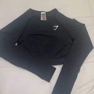VITAL SEAMLESS 2.0 LONG SLEEVE CROP TOP